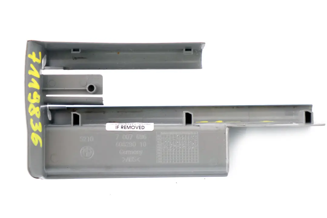 Couvercle avant extérieur droit gris pour BMW E60 E61 LCI à propos du numéro de pièce 7007696 BMW E60 E61 LCI Couvercle avant extérieur droit gris - SKU 7119836 - Numéro de pièce 7007696