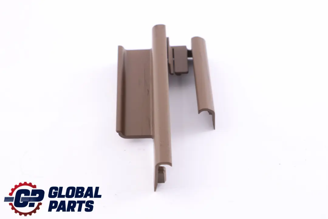 BMW 5er E60 E61 Sitzschienenabdeckung Vorne Links Außen Trüffelbraun 7007697 - SKU 7119837 - Teilenummer 7119837