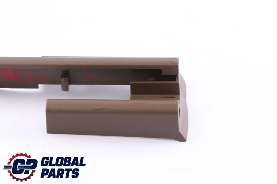 BMW 5 Series E60 E61 Front Left Seat Rail Cover Outside Trüffelbraun 7007697 - SKU 7119837 - Part number 7119837