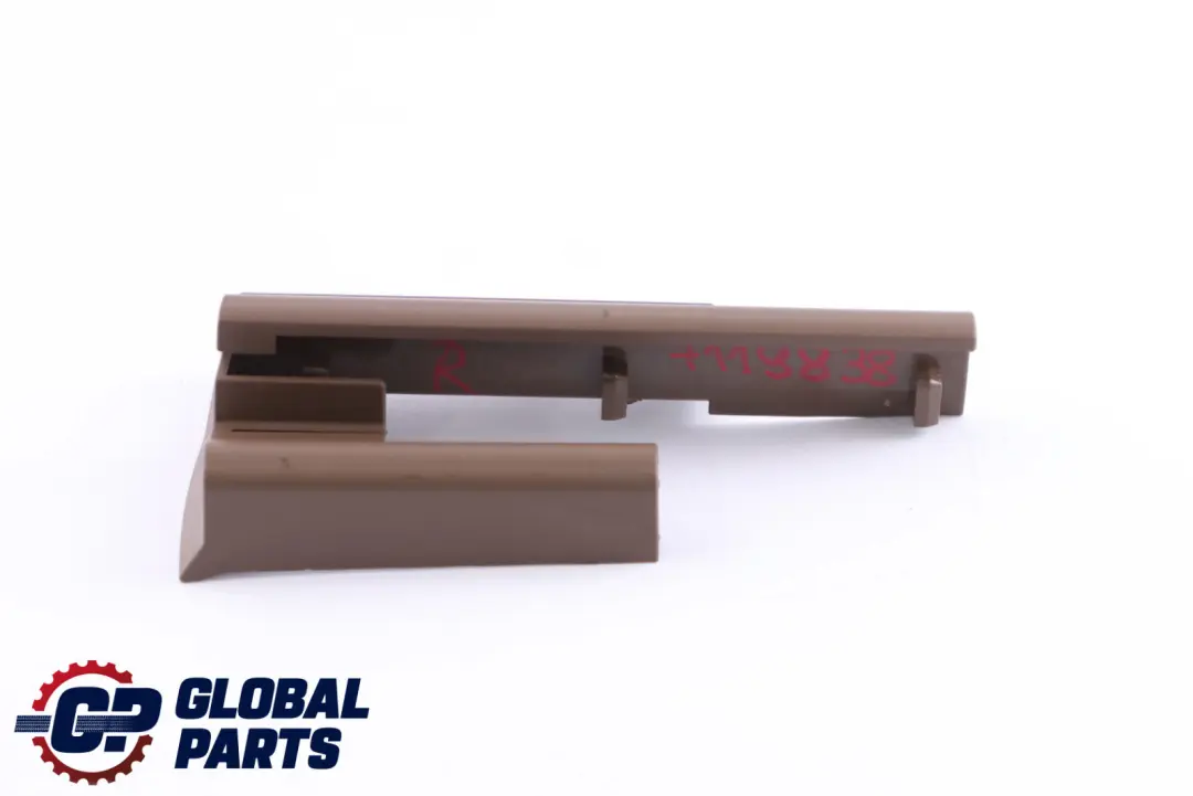 Coperchio della guida sedile anteriore esterno destro Trüffelbraun per BMW E60 E61 con numero di parte 7119838 BMW E60 E61 Coperchio della guida sedile anteriore esterno destro Trüffelbraun - SKU 7119838 - Numero di parte 7119838