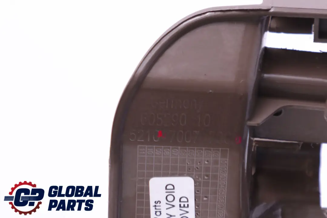 Front Exterior Right O/S Trüffelbraun 7007700 to BMW 5 Series E60 E61 Cover with Part number 7119842 BMW 5 Series E60 E61 Cover Front Exterior Right O/S Trüffelbraun 7007700 - SKU 7119842 - Part number 7119842