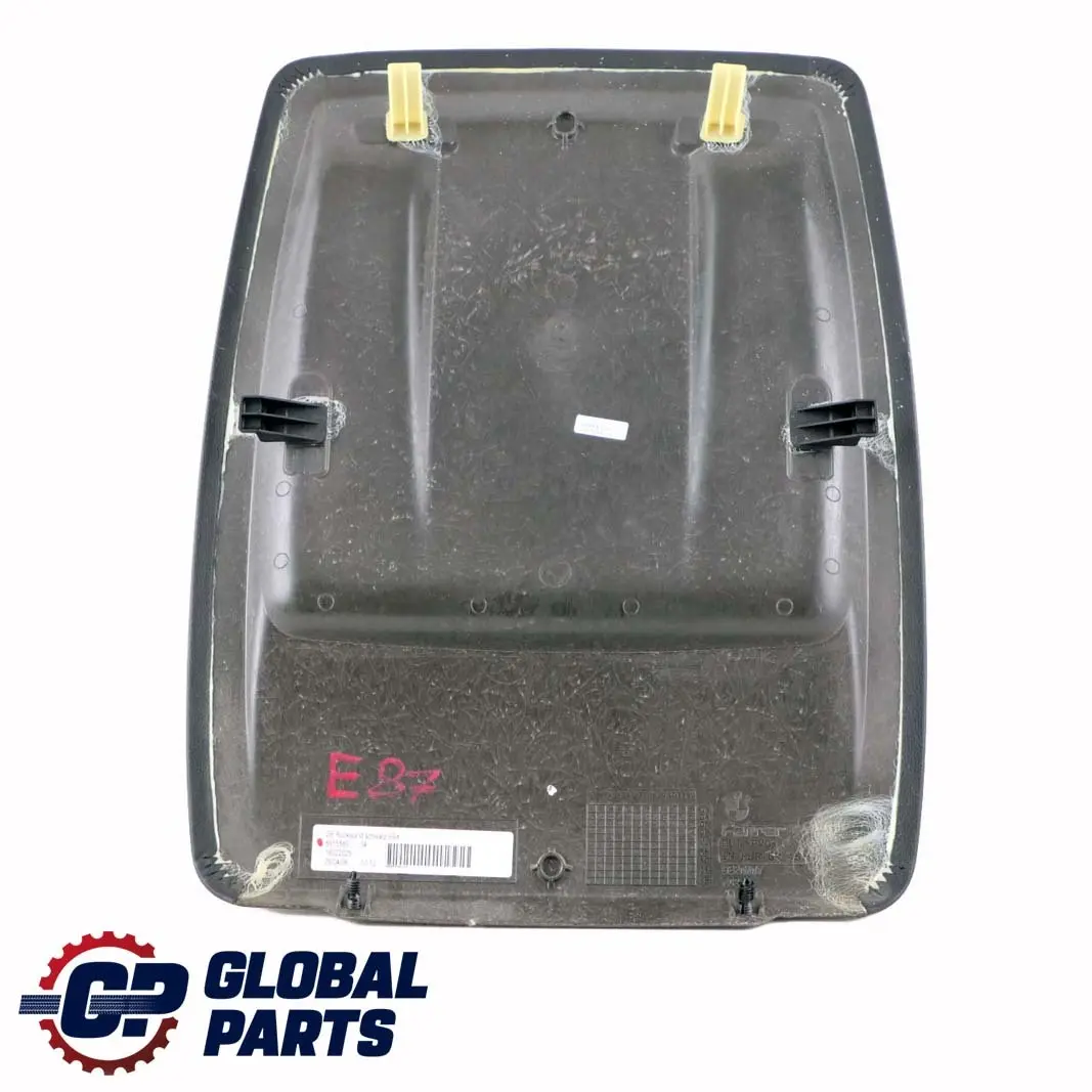 BMW 1 Series E81 E82 E87 Front Seat Rear Panel Black - SKU 7119937 - Part number 7119937