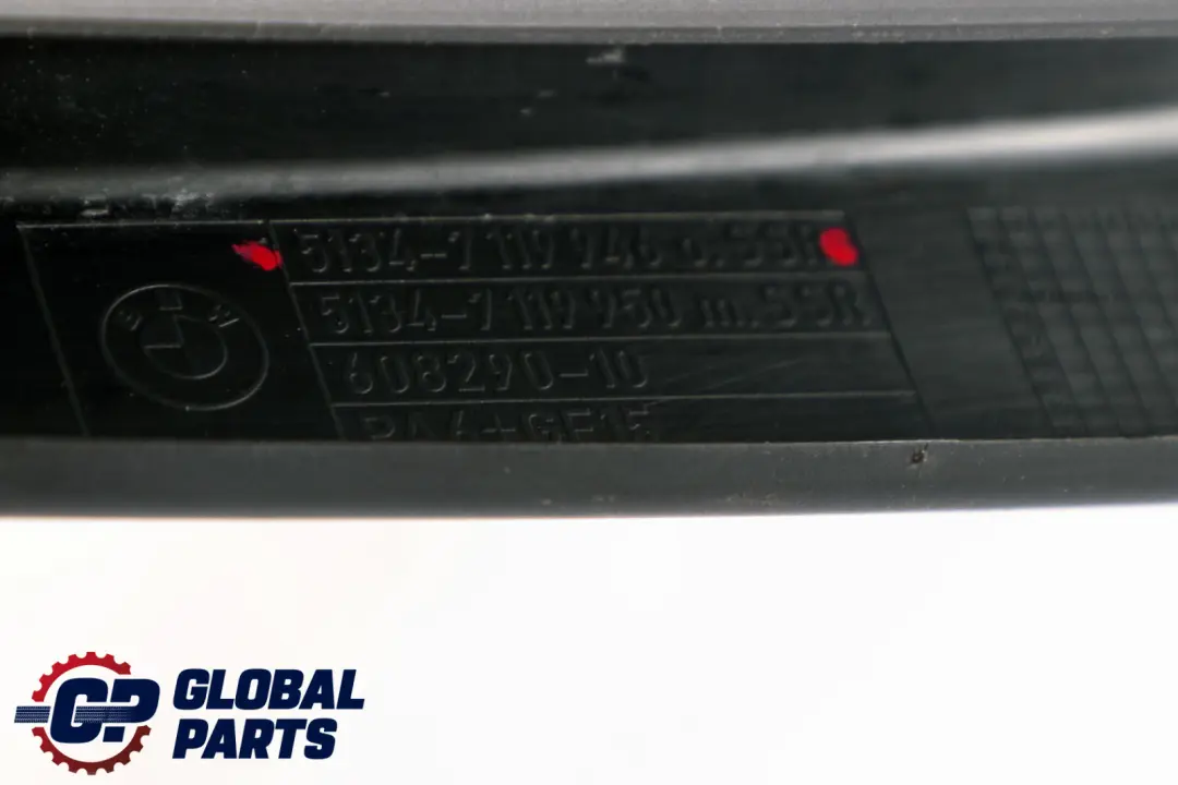 Abdeckung Fensterrahmen Tür Hinten Rechts für BMW E91 mit Teilenummer 7119950 BMW E91 Abdeckung Fensterrahmen Tür Hinten Rechts - SKU 7119946 - Teilenummer 7119950
