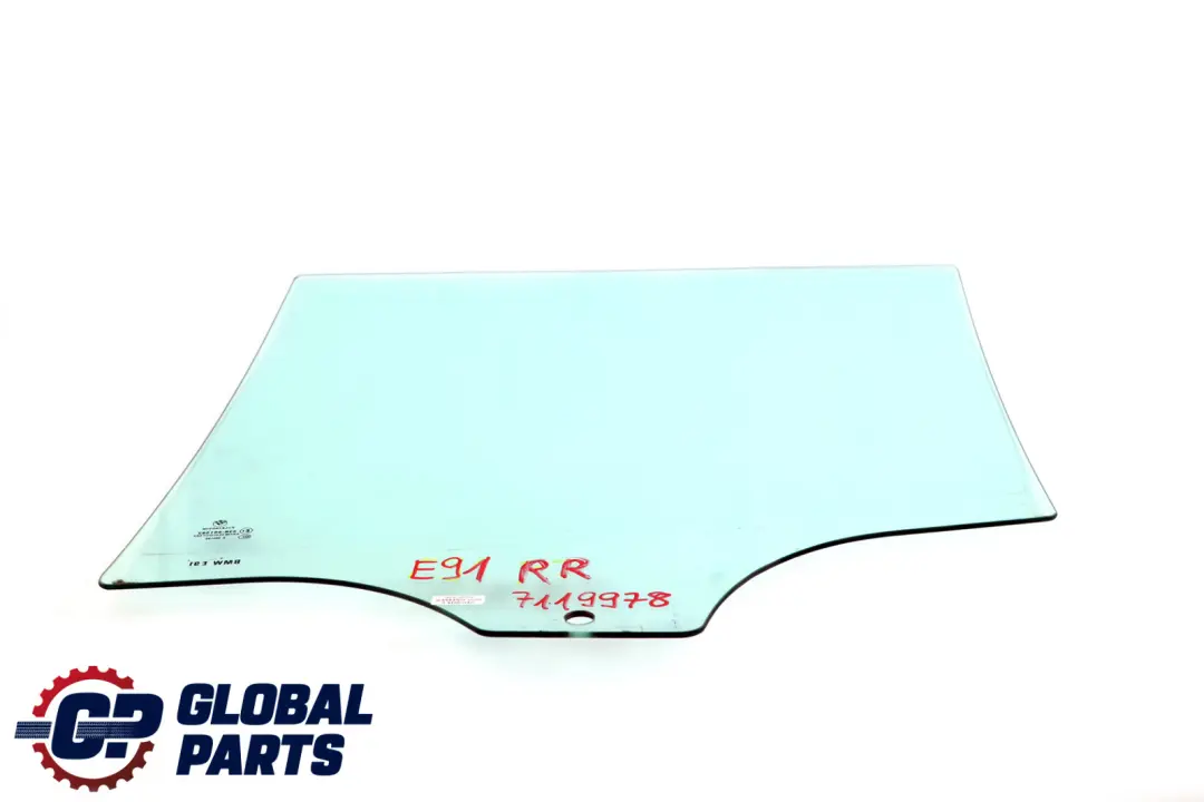 Vitre De Porte Arrière Droite AS2 pour BMW E91 à propos du numéro de pièce 7119978 BMW E91 Vitre De Porte Arrière Droite AS2 - SKU 7119978 - Numéro de pièce 7119978