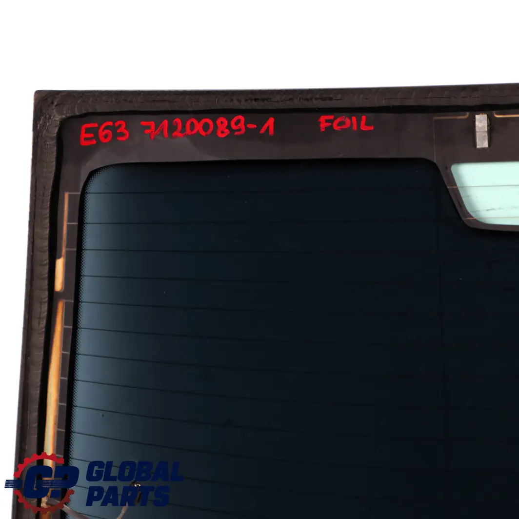 Boot Trunk Lid Glass Window Antenna AS2 FOIL to BMW 6 Series E63 Rear Tailgate with Part number 7120089 BMW 6 Series E63 Rear Tailgate Boot Trunk Lid Glass Window Antenna AS2 FOIL - SKU 7120089-1 - Part number 7120089