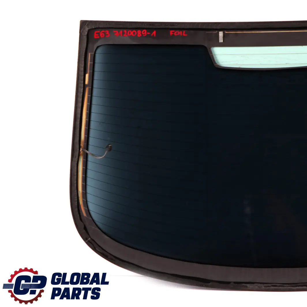 BMW 6 Series E63 Rear Tailgate Boot Trunk Lid Glass Window Antenna AS2 FOIL - SKU 7120089-1 - Part number 7120089