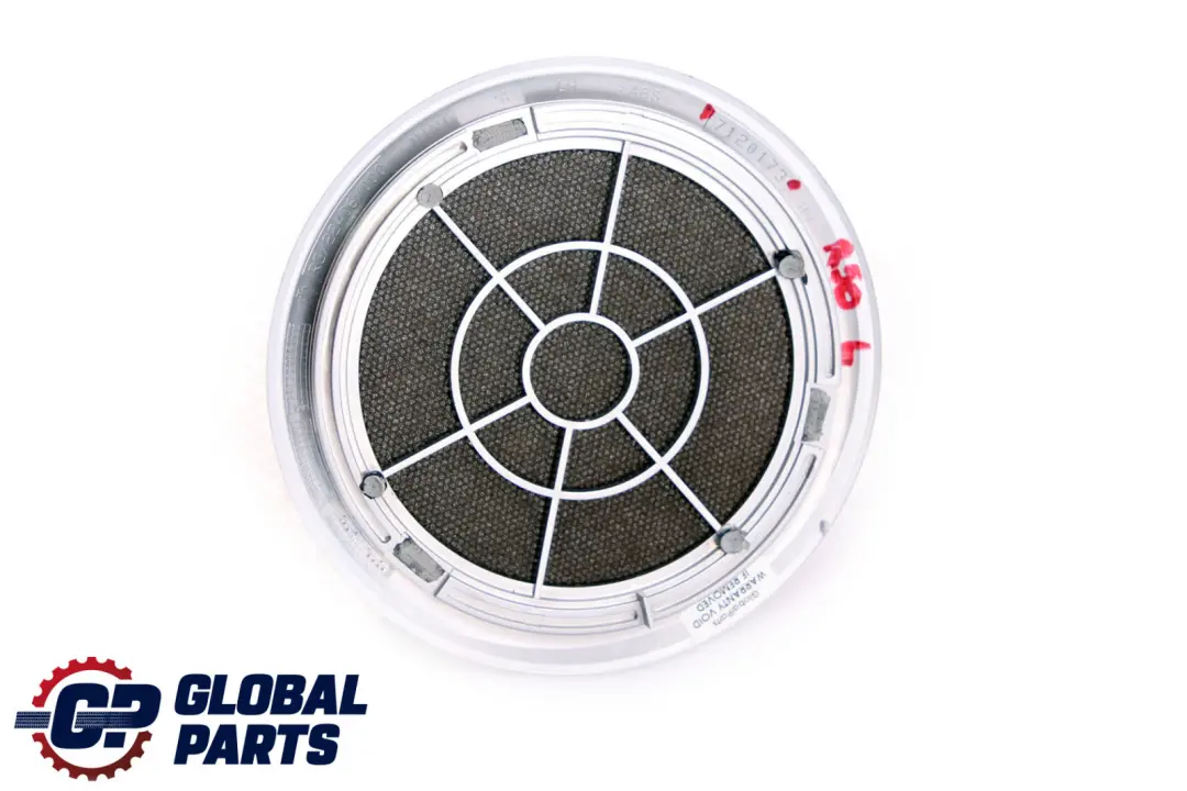 BMW Mini Cooper R50 R53 Tür Gitter Lautsprecher Links Matt Chrom - SKU 7120173 - Teilenummer 7120173