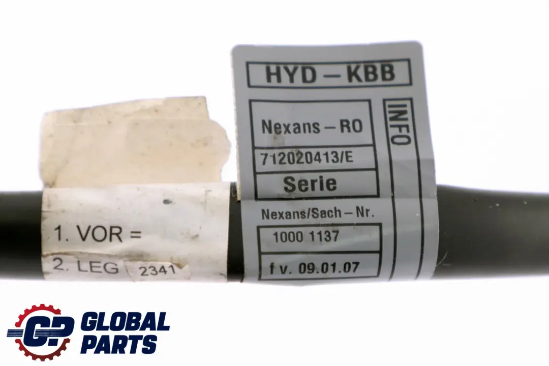 BMW E93 Faisceau Câbles Pour Pompe Hydraulique - SKU 7120204 - Numéro de pièce 7191362