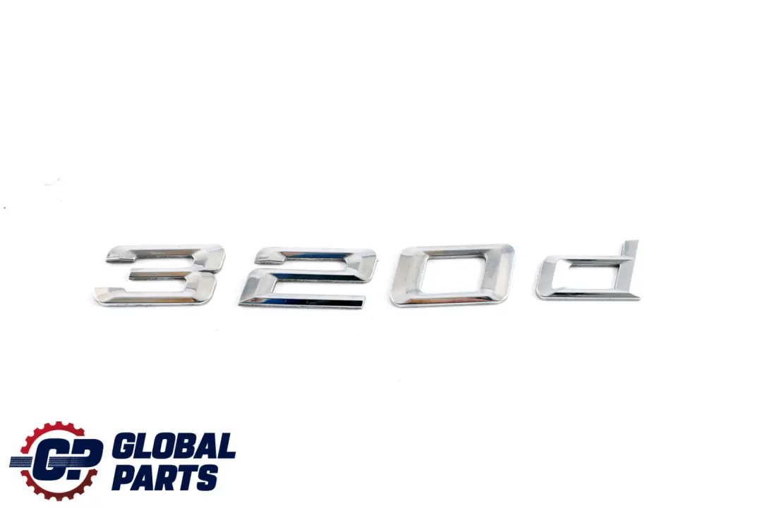 Boot Trunk Lid Adhered Emblem Badge 320d Lettering to BMW 3 Series E91 LCI Rear with Part number 7120251 BMW 3 Series E91 LCI Rear Boot Trunk Lid Adhered Emblem Badge 320d Lettering - SKU 7120251 - Part number 7120251
