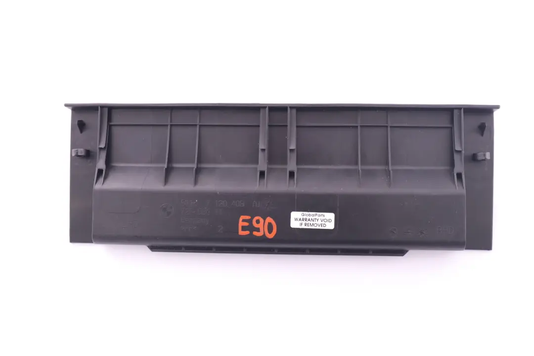 BMW E90 E91 E92 E93 Sicherungs Halterung Handschuh Fach Abdeckung - SKU 7120408 - Teilenummer 51167120408