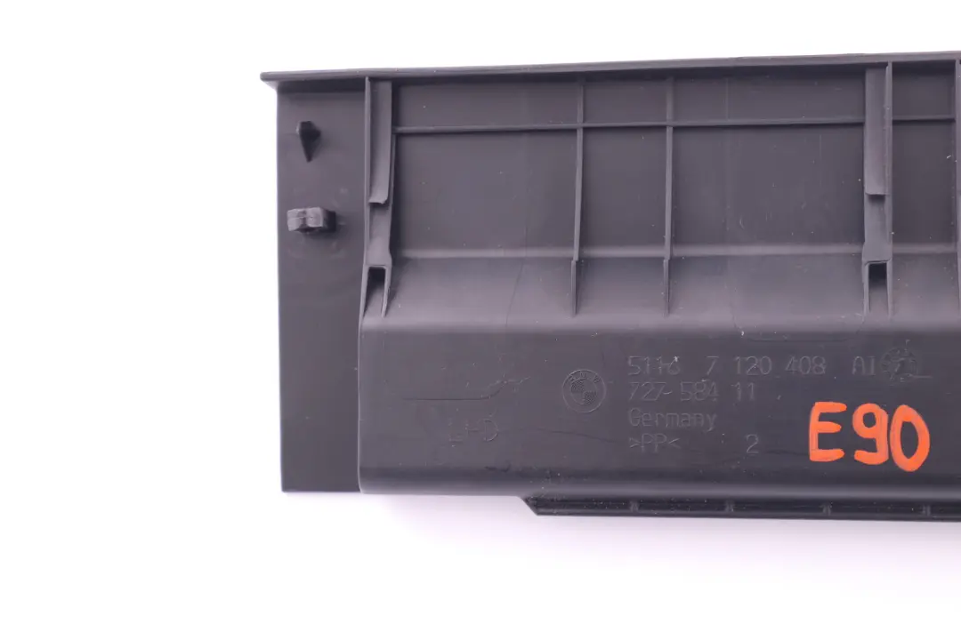BMW E90 E91 E92 E93 Fuse Bracket Glove Box Cover - SKU 7120408 - Part number 51167120408