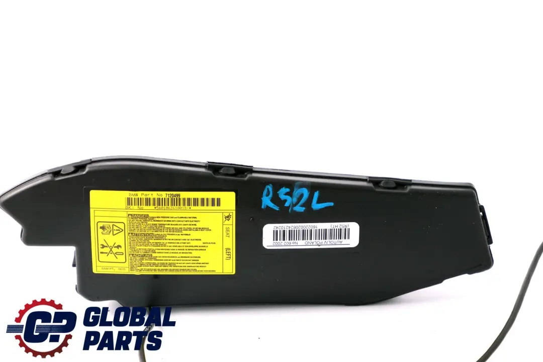 Module Front Left Seat N/S Side to Mini Cooper R52 Cabrio Air with Part number 7120499 Mini Cooper R52 Cabrio Air Module Front Left Seat N/S Side - SKU 7120499 - Part number 7120499