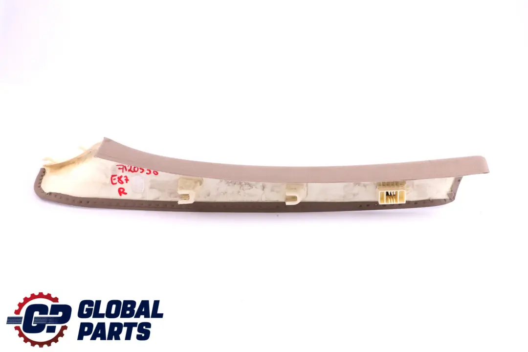 Osłona Obudowa Słupka Prawa Beż do BMW E87 o numerze 7120538 BMW E87 Osłona Obudowa Słupka Prawa Beż - SKU 7120538 - Numer Części 7120538