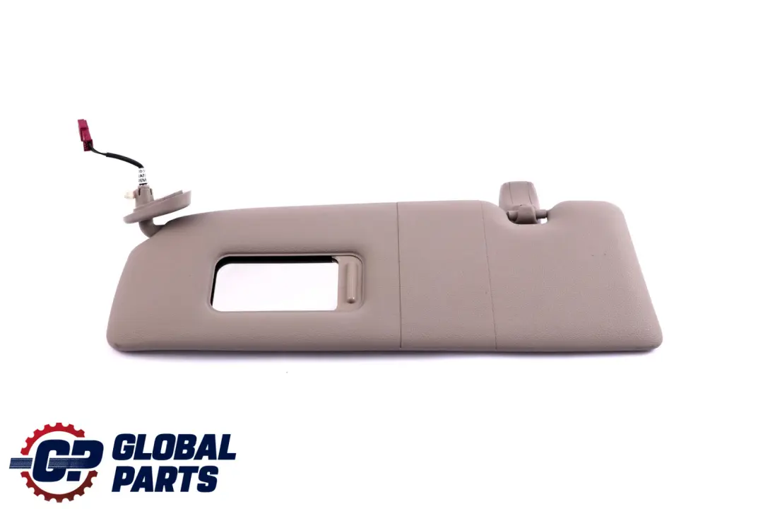 Sonnen Blende mit Spiegel Links Beige für BMW E81 E82 E87 E87N LCI mit Teilenummer 7120561 BMW E81 E82 E87 E87N LCI Sonnen Blende mit Spiegel Links Beige - SKU 7120561 - Teilenummer 7120561