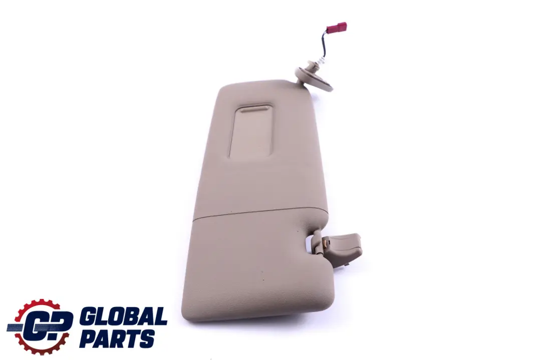BMW E81 E82 E87 E87N LCI Sun Visor With Mirror Left Beige N/S - SKU 7120561 - Part number 7120561