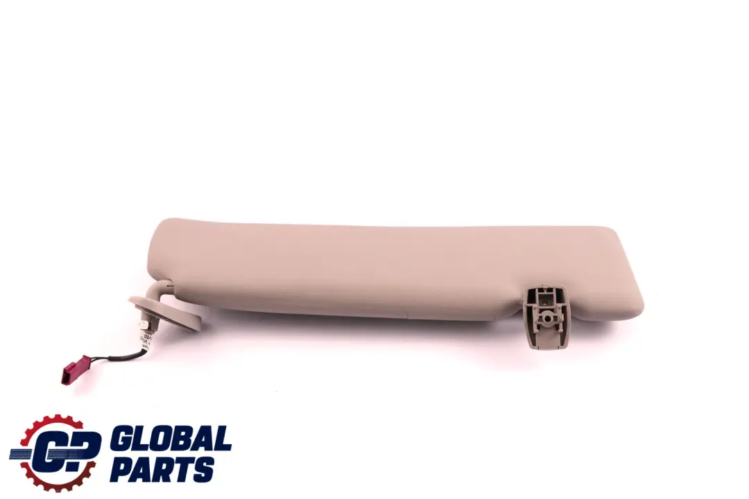 BMW E81 E82 E87 E87N LCI Sun Visor With Mirror Left Beige N/S - SKU 7120561 - Part number 7120561