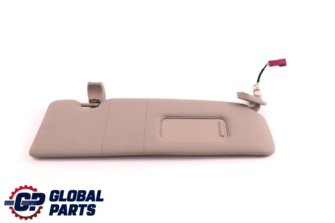 Parasol Con Espejo Beige Derecha para BMW E81 E82 E87 LCI con número de pieza 7120562 BMW E81 E82 E87 LCI Parasol Con Espejo Beige Derecha - SKU 7120562 - Número de pieza 7120562