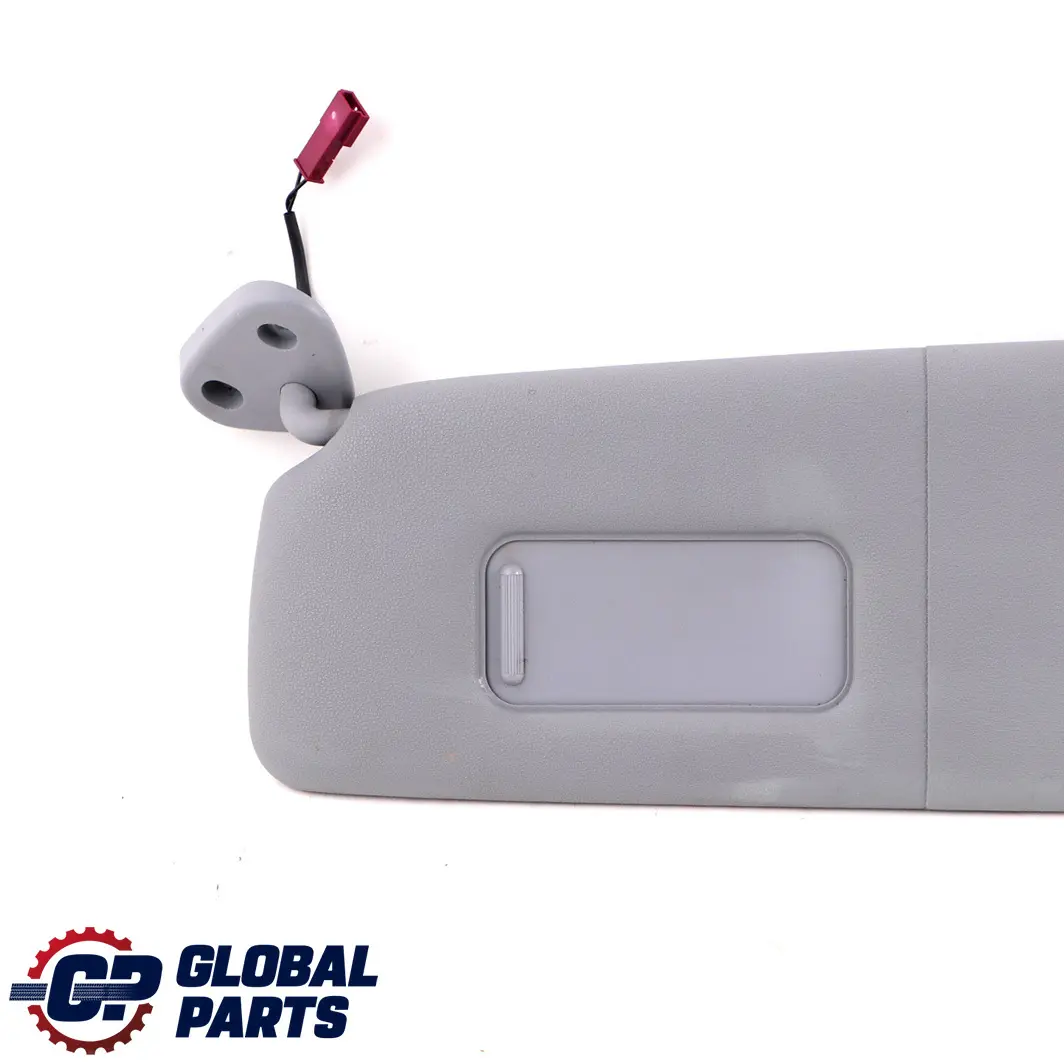 BMW 1 E81 E82 E87 Illuminated Sun Visor With Mirror Left N/S Alaskagrau Grey - SKU 7120565-1 - Part number 7120565