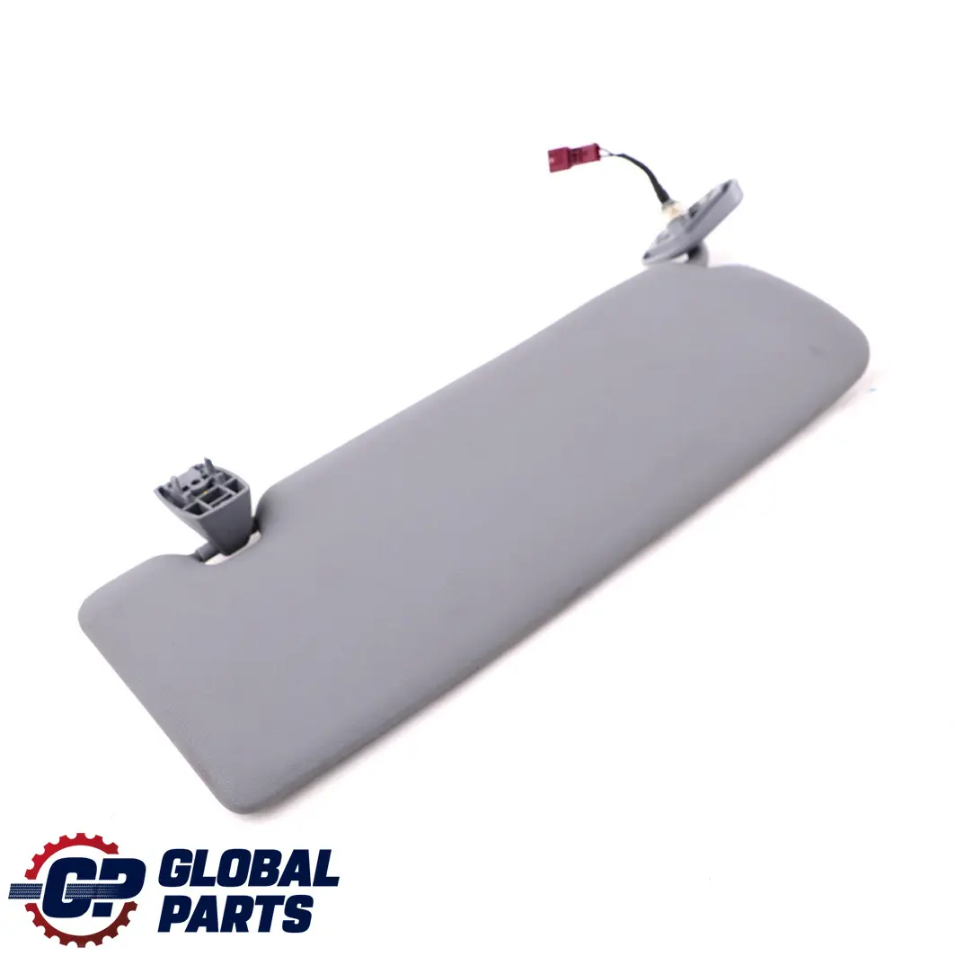 Illuminated Sun Visor With Mirror Left N/S Alaskagrau Grey to BMW 1 E81 E82 E87 with Part number 7120565 BMW 1 E81 E82 E87 Illuminated Sun Visor With Mirror Left N/S Alaskagrau Grey - SKU 7120565-1 - Part number 7120565