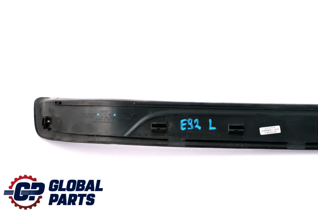 BMW 3 Series E92 E93 LCI Front Left Door Entrance Sill Strip Cover N/S - SKU 7120763 - Part number 7120763