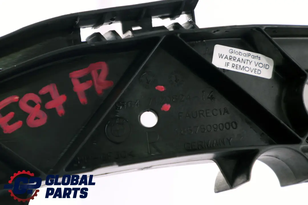 BMW E81 E82 E87 Headlight Bracket Mounting Support Front Right O/S - SKU 7120824 - Part number 7120824