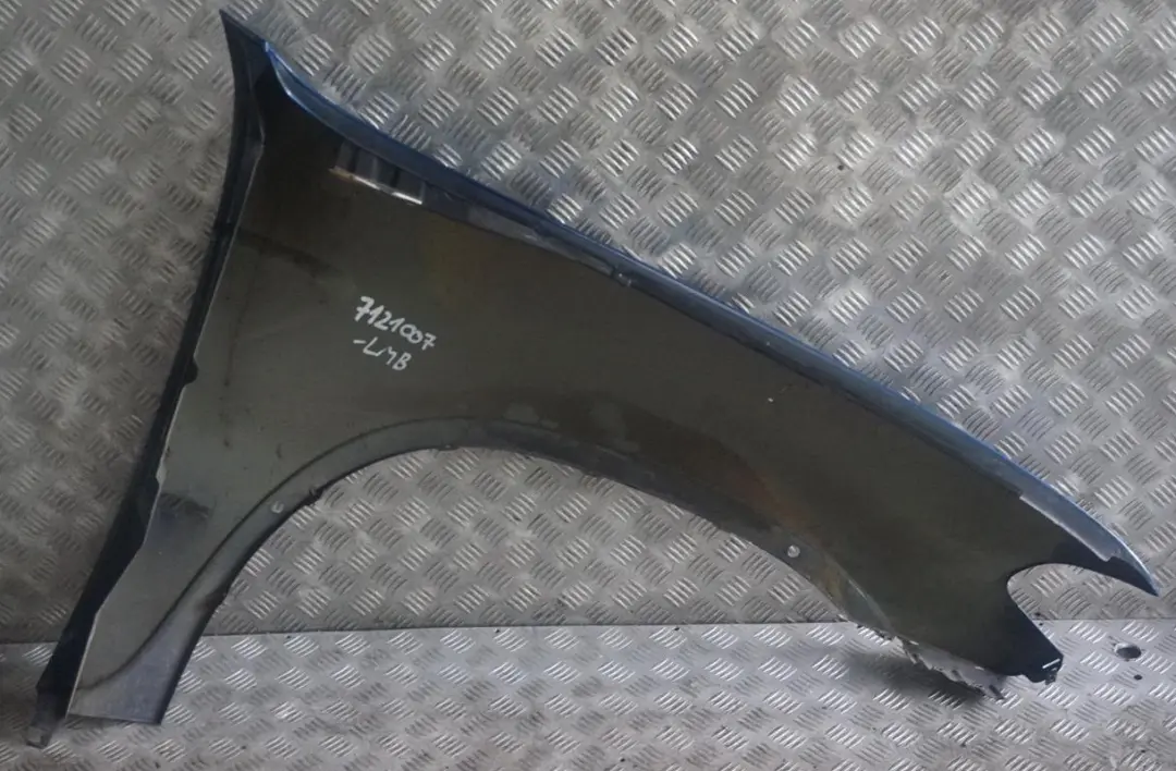 Seitenwand Vorne Links Kotflügel Le Mans Blau Metallic - 381 für BMW X5 E53 mit Teilenummer 7121007 BMW X5 E53 Seitenwand Vorne Links Kotflügel Le Mans Blau Metallic - 381 - SKU 7121007-LMB - Teilenummer 7121007