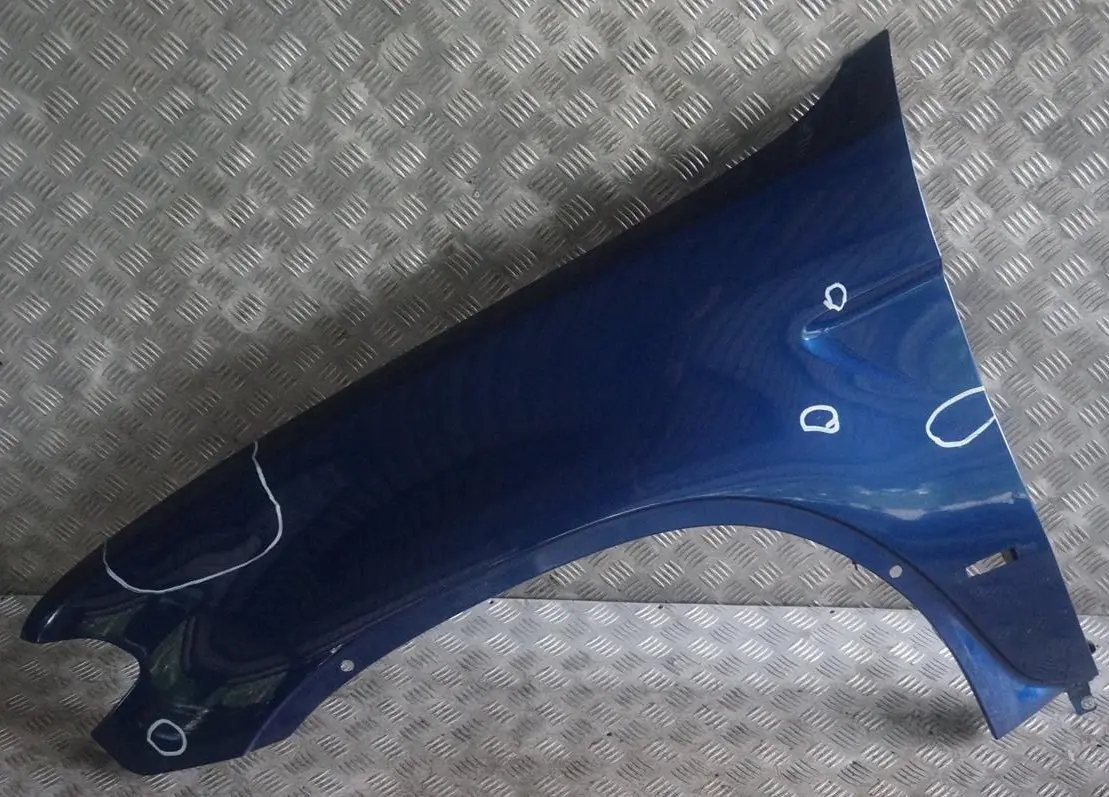 BMW X5 E53 Seitenwand Vorne Links Kotflügel Le Mans Blau Metallic - 381