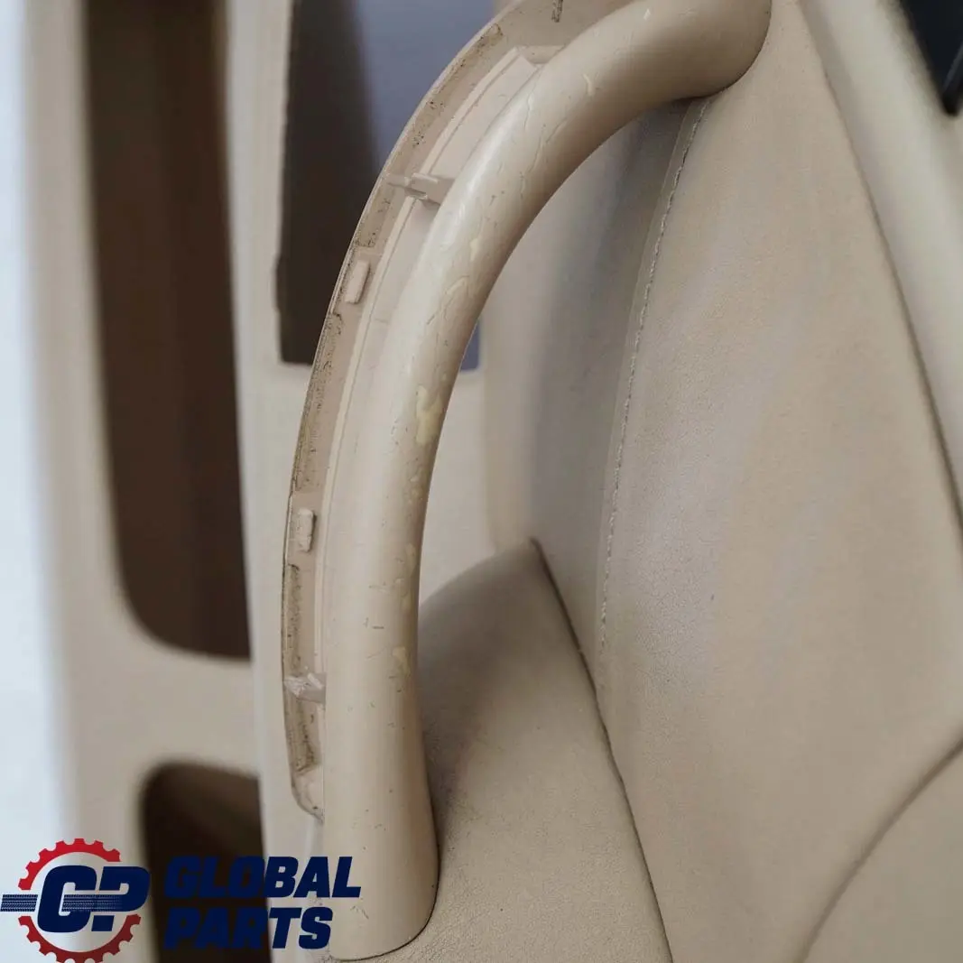 Front Right O/S Door Card Trim Panel Leather Walknappa Beige to BMW X5 Series E53 with Part number 7121244 BMW X5 Series E53 Front Right O/S Door Card Trim Panel Leather Walknappa Beige - SKU 7121244 - Part number 7121244