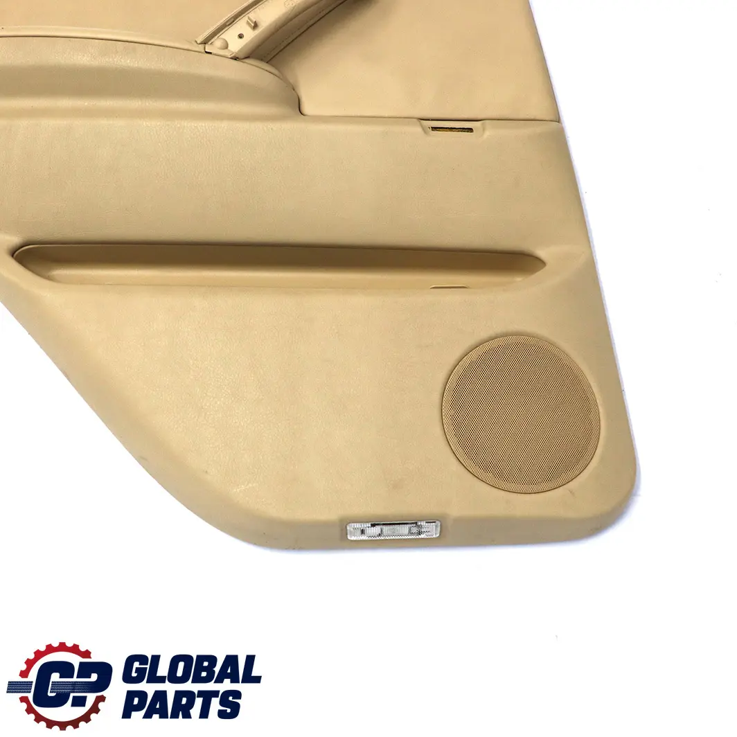 Left N/S Door Card Trim Panel Leather Walknappa Beige to BMW X5 E53 Rear with Part number 7121267 BMW X5 E53 Rear Left N/S Door Card Trim Panel Leather Walknappa Beige - SKU 7121267 - Part number 7121267