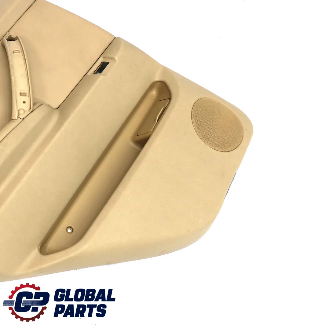 Left N/S Door Card Trim Panel Leather Walknappa Beige to BMW X5 E53 Rear with Part number 7121267 BMW X5 E53 Rear Left N/S Door Card Trim Panel Leather Walknappa Beige - SKU 7121267 - Part number 7121267