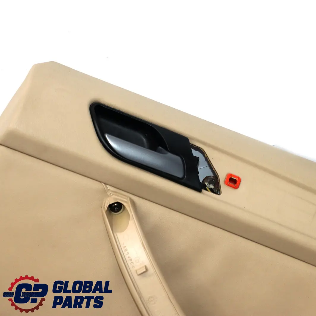 Türverkleidung Hinten Rechts Walknappa Hellbeige Beige für BMW X5 E53 mit Teilenummer 7121268 BMW X5 E53 Türverkleidung Hinten Rechts Walknappa Hellbeige Beige - SKU 7121268 - Teilenummer 7121268