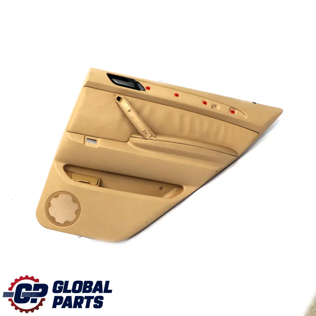 BMW X5 E53 Türverkleidung Hinten Rechts Walknappa Hellbeige Beige - SKU 7121268 - Teilenummer 7121268