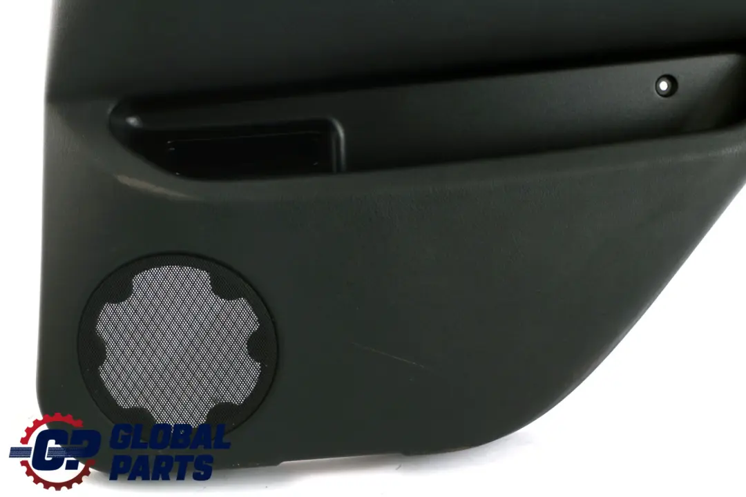 BMW X5 E53 Rear Right O/S Door Card Trim Panel Leather Walknappa Black - SKU 7121306 - Part number 7121306