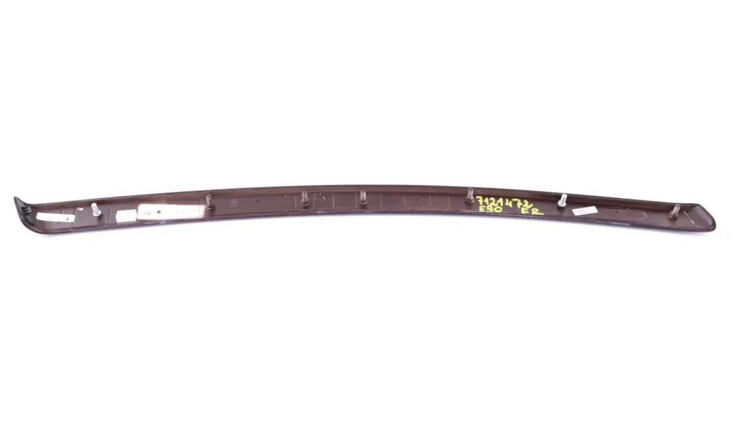 BMW E90 E91 Guarnicion Puerta Delantera Derecha Salpicadero Madera Burr Walnut - SKU 7121472 - Número de pieza 7121472