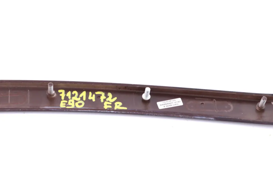 BMW 3 Series E90 E91 Trim Door Front Right O/S Dash Dashboard Wood Burr Walnut - SKU 7121472 - Part number 7121472