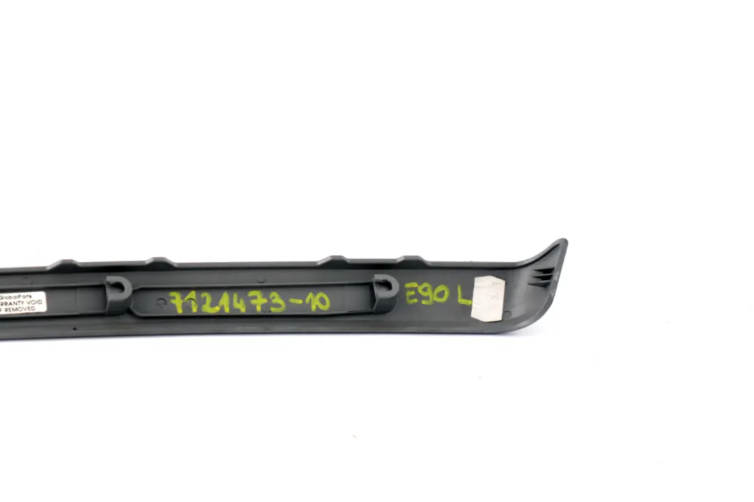 Decor Trim Strip Door Front Left Titan Silver N/S to BMW 3 Series 10 E90 with Part number 7121473 BMW 3 Series 10 E90 Decor Trim Strip Door Front Left Titan Silver N/S - SKU 7121473-10 - Part number 7121473