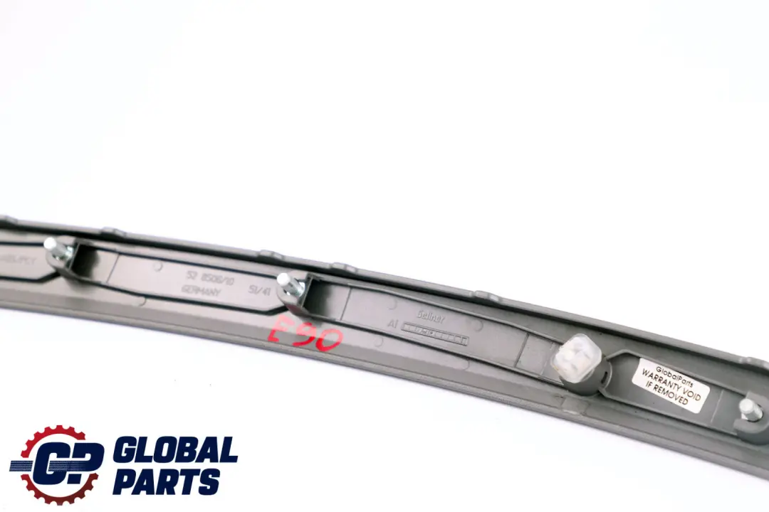 Decorative Strip Trim Front Left Door Titan 90 N/S Silver to BMW 3 Series E90 E91 with Part number 7121473 BMW 3 Series E90 E91 Decorative Strip Trim Front Left Door Titan 90 N/S Silver - SKU 7121473-2 - Part number 7121473