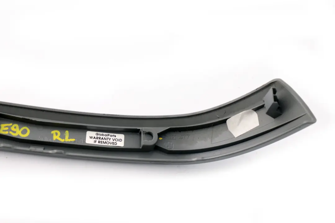 BMW 3 er 3 E90 E91 Dekorleiste Tür hinten links TITAN 90 Silber Silver 6970557 - SKU 7121477 - Teilenummer 7121477