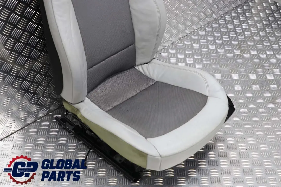 Front Left N/S Cloth / Leather Active Sports / Perl Grey Seat to BMW Z4 E85 Cabrio with Part number 7121697 BMW Z4 E85 Cabrio Front Left N/S Cloth / Leather Active Sports / Perl Grey Seat - SKU 7121697 - Part number 7121697
