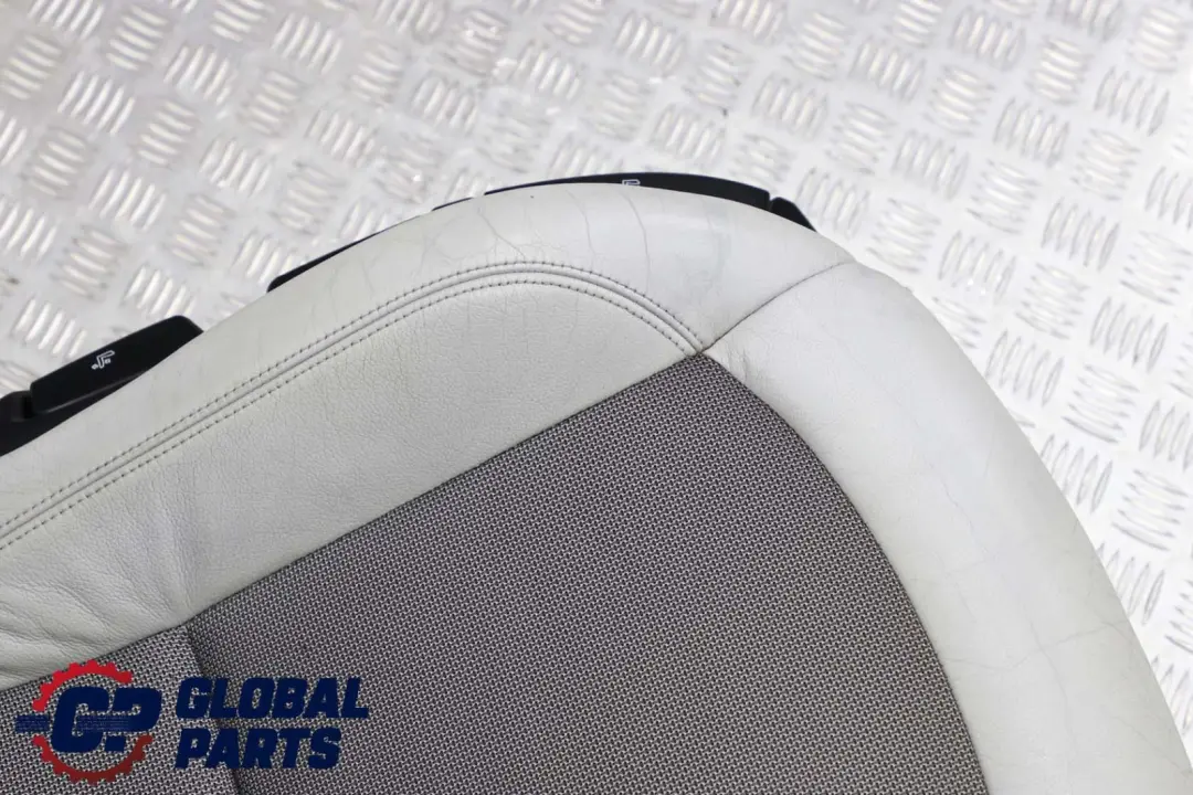 Front Left N/S Cloth / Leather Active Sports / Perl Grey Seat to BMW Z4 E85 Cabrio with Part number 7121697 BMW Z4 E85 Cabrio Front Left N/S Cloth / Leather Active Sports / Perl Grey Seat - SKU 7121697 - Part number 7121697