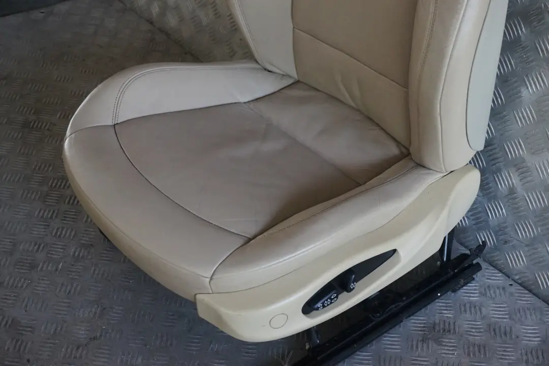 BMW Z4 Series E85 Heated Front Left N/S Beige Leather Passenger Side Seat Memory - SKU rhd-7121711 - Part number 7121711