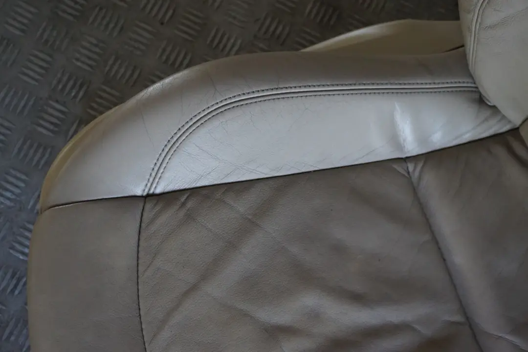 Heated Front Right O/S Beige Leather Driver Side Seat Memory to BMW Z4 Series E85 with Part number 7121712 BMW Z4 Series E85 Heated Front Right O/S Beige Leather Driver Side Seat Memory - SKU rhd-7121712 - Part number 7121712