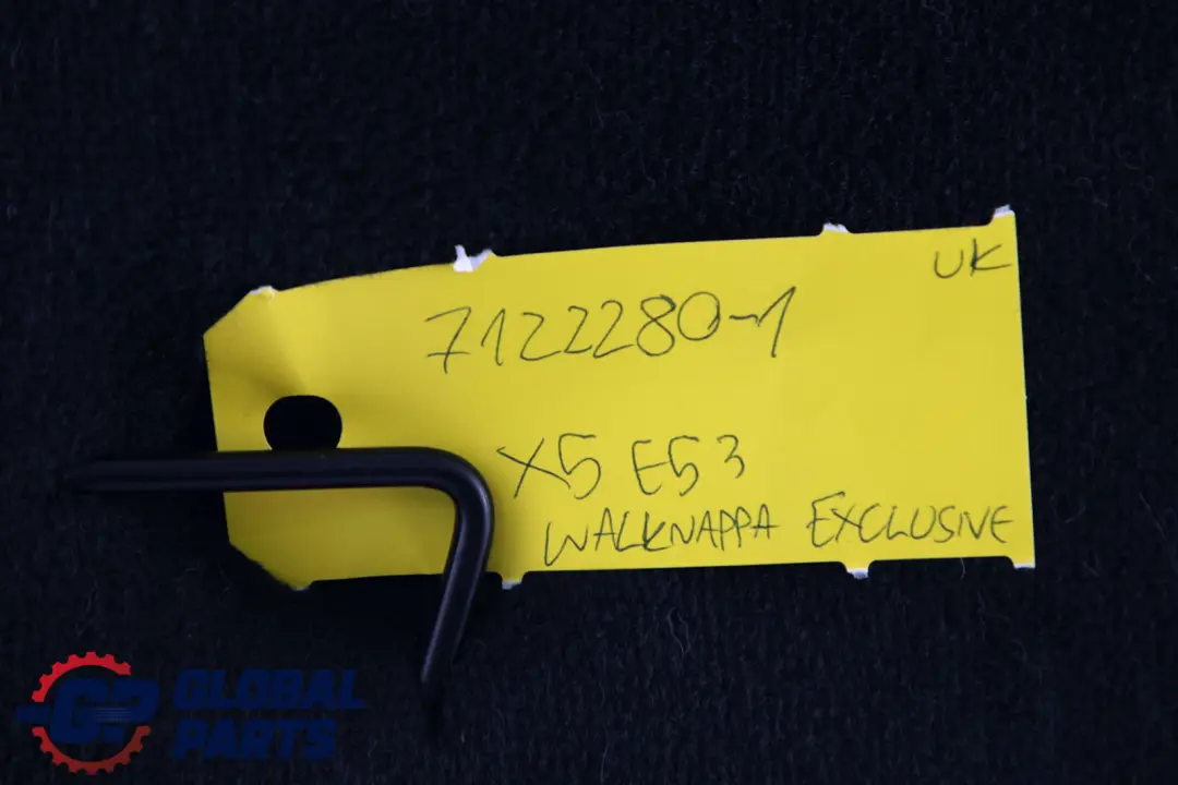 Walknappa Leather Rear Seat Backrest Right O/S to BMW X5 Series E53 Black with Part number 7122280 BMW X5 Series E53 Black Walknappa Leather Rear Seat Backrest Right O/S - SKU 7122280-1 - Part number 7122280