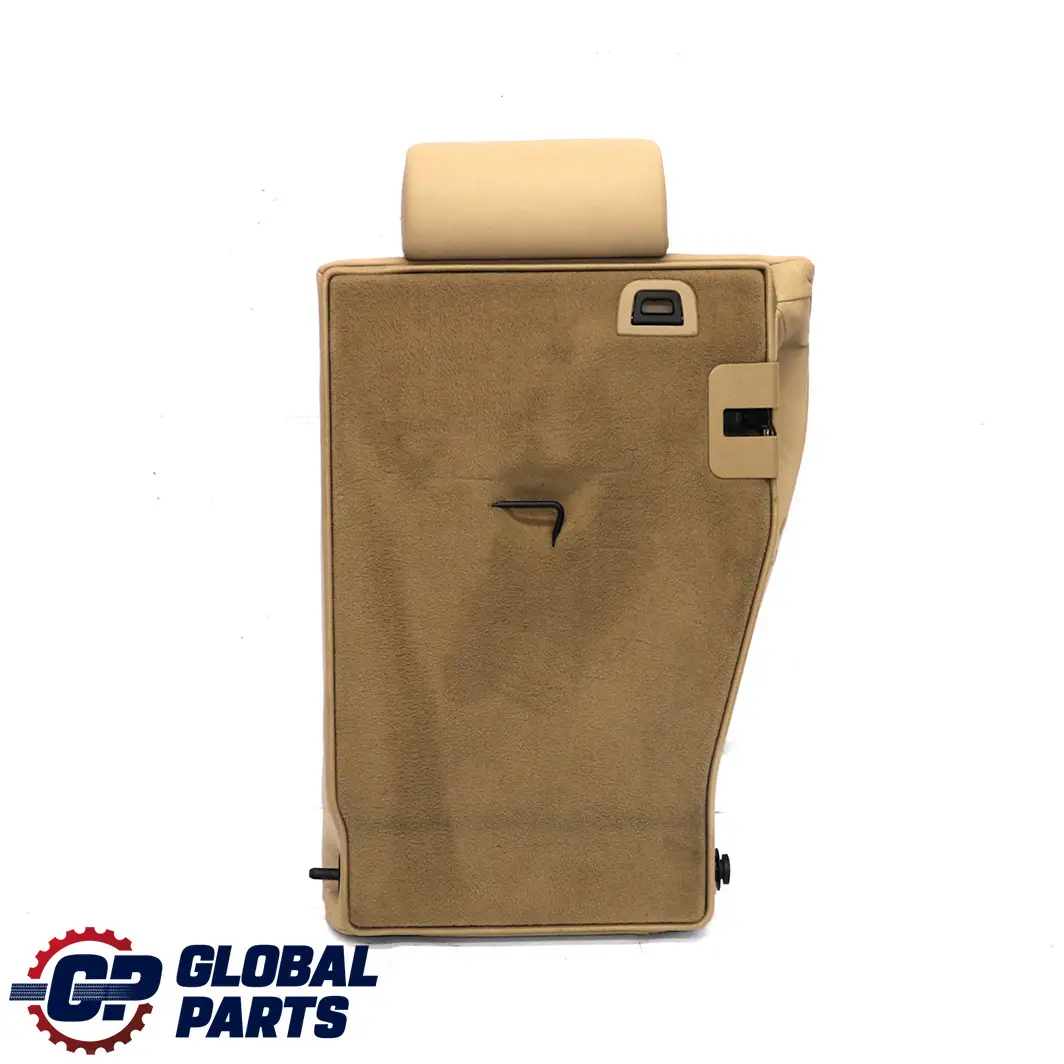Beige Leather Walknappa Rear Right O/S Back Seat Couch Backrest to BMW X5 E53 with Part number 7122281 BMW X5 E53 Beige Leather Walknappa Rear Right O/S Back Seat Couch Backrest - SKU 7122281 - Part number 7122281