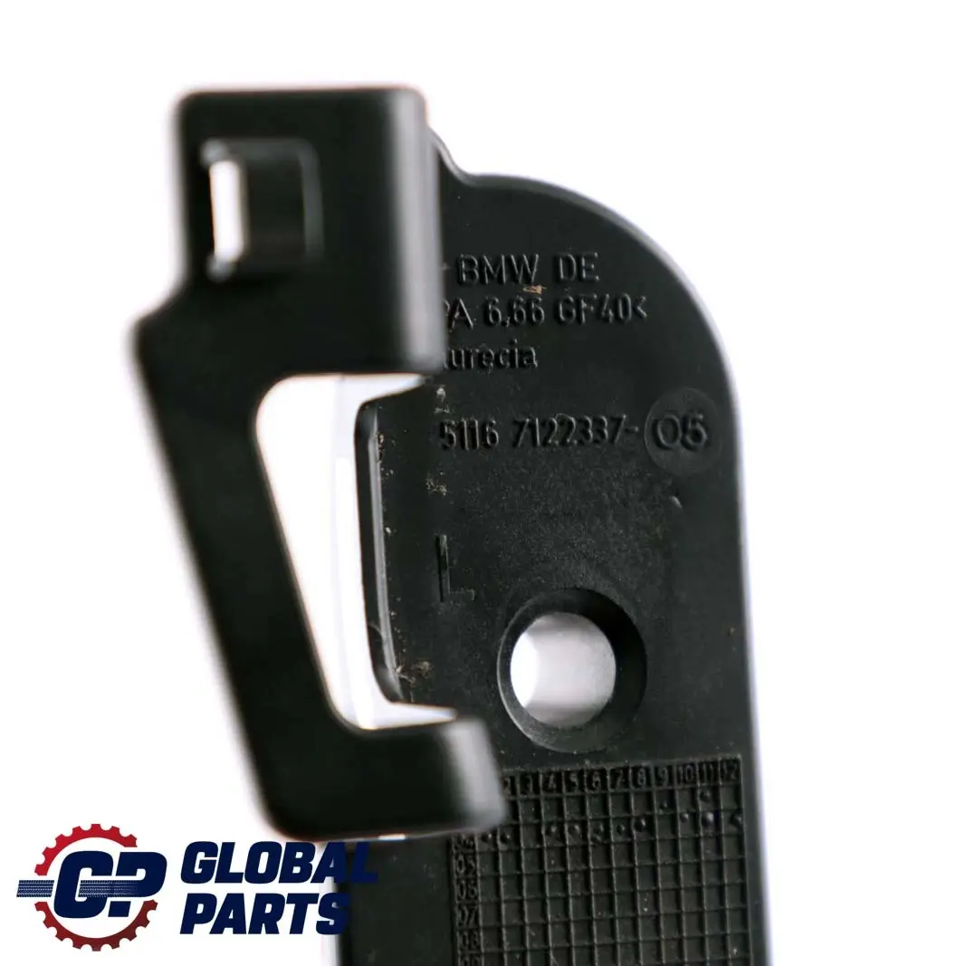 Front Left N/S Centre Console Bracket Mount Adapter to BMW E81 E82 E87 LCI with Part number 7122337 BMW E81 E82 E87 LCI Front Left N/S Centre Console Bracket Mount Adapter - SKU 7122337 - Part number 7122337