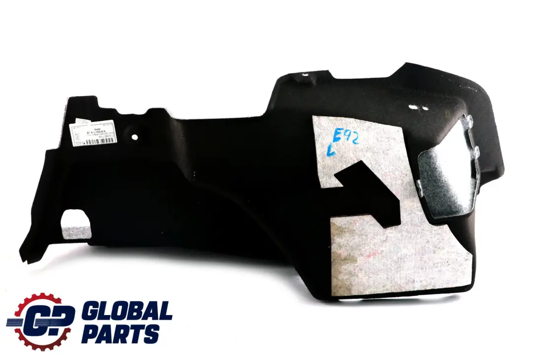 BMW 3 Series E92 Panel Left N/S Trunk Boot Trim Piece Carpet Grey - SKU 7122407 - Part number 7122407