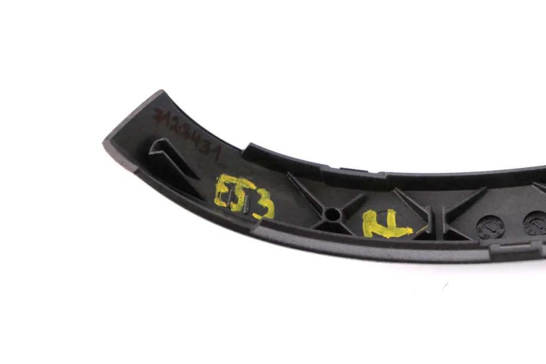 BMW X5 E53 Puerta Interior Panel Cubierta Trasera Izquierda Titan Plata 8262813 - SKU 7122431 - Número de pieza 7122431