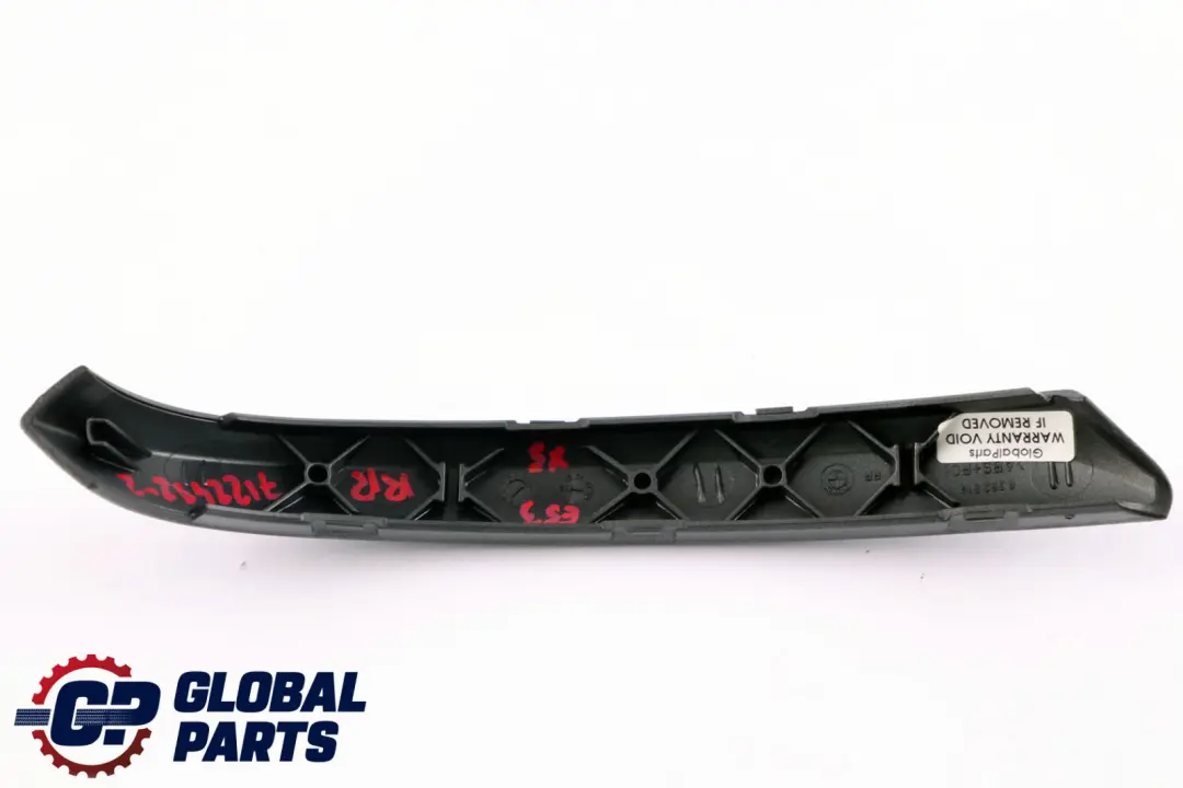 BMW X5 Series 1 E53 Door Inner Trim Panel Cover Rear Right O/S Graphite - SKU 7122432-2 - Part number 8262814