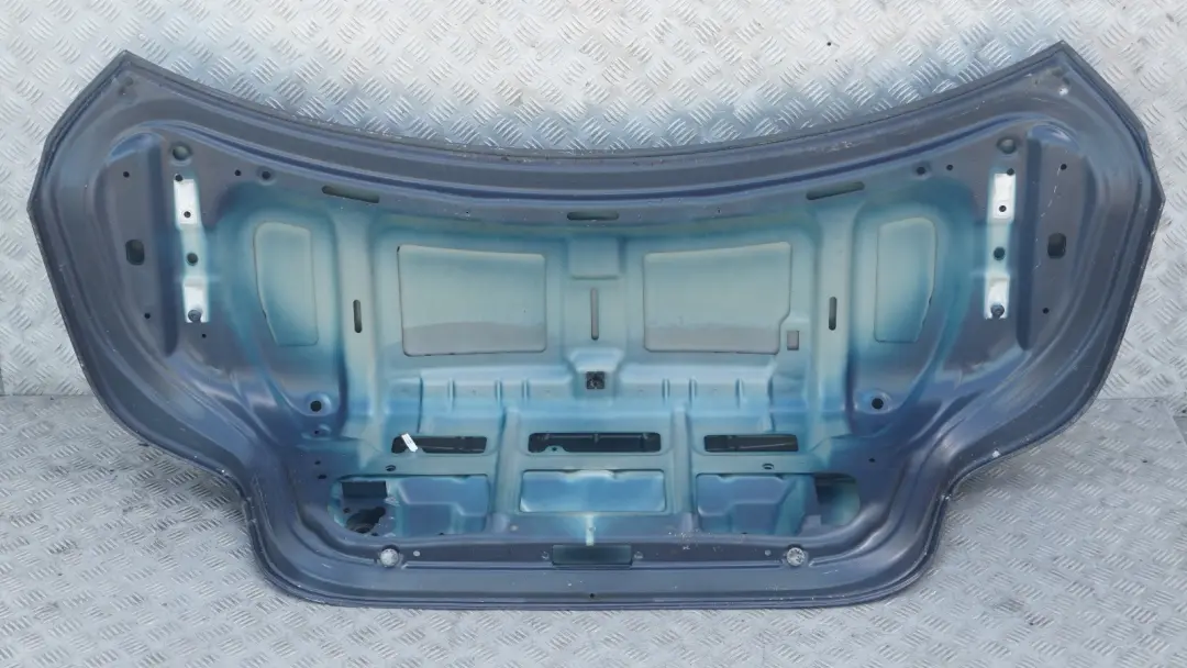 BMW 5 Series E60 Trunk Boot Lid Tailgate Monacoblau Monaco Blue Metallic - A35 - SKU 7122441-MB - Part number 7122441