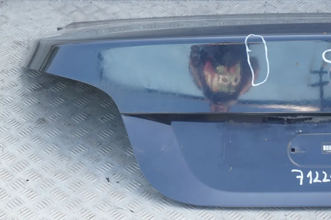BMW 5 Series E60 Trunk Boot Lid Tailgate Monacoblau Monaco Blue Metallic - A35 - SKU 7122441-MB - Part number 7122441